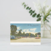 ヴィンテージラマルトレーラーパークデイトナフロリダ ポストカード (スタンド正面)