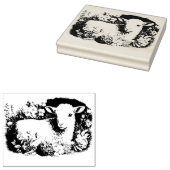 ヴィンテージラムアンティークゴムスタンプ ラバースタンプ (押印)