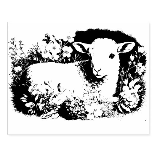 ヴィンテージラムアンティークゴムスタンプ ラバースタンプ (インプリント)