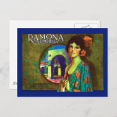 ヴィンテージラモナメモリーズレモンズラベル ポストカード (正面/裏面)