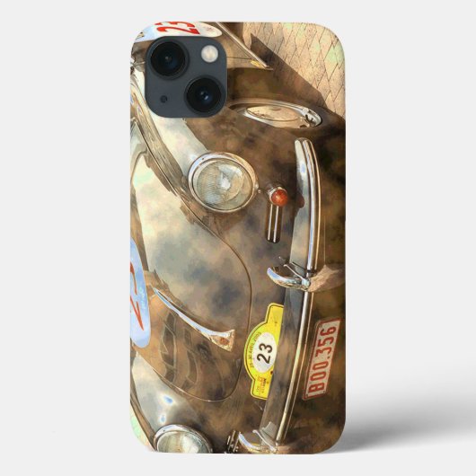 ヴィンテージラリー車 Case-Mate iPhoneケース (裏面)