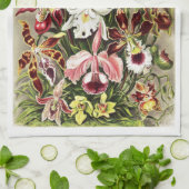 ヴィンテージランイラストレーション キッチンタオル (折り畳み)