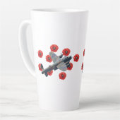 ヴィンテージランカスター カフェラテマグ (左アングル)