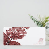 ヴィンテージランクルスバラブルゴーニュ結婚ーズ 招待状 (スタンド正面)