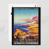 ヴィンテージランジェdoc-Rousillon，フランス –  ポストカード (正面/裏面)