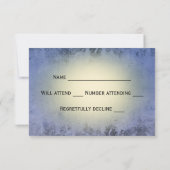 ヴィンテージランタンストリートランプRSVP 出欠カード (裏面)