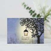 ヴィンテージランタンストリートランプRSVP 出欠カード (スタンド正面)