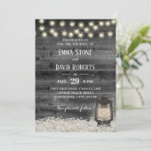 ヴィンテージランタンベビーの息の花結婚舎 招待状 (スタンド正面)