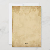 ヴィンテージランタンメリークリスマス新年 シーズンカード (裏面)