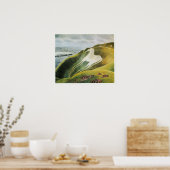 ヴィンテージランドスケープ(イギリス、レトロランドスケープ) ポスター (キッチン)