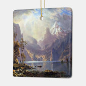 ヴィンテージランドスケープ,タホレイクバイアルバートビエルシュタット セラミックオーナメント (左)