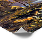 ヴィンテージランドスケープ,タホレイクバイアルバートビエルシュタット ポスター (角)