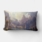 ヴィンテージランドスケープ,タホレイクバイアルバートビエルシュタット ランバークッション (正面)