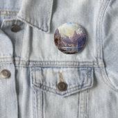 ヴィンテージランドスケープ,タホレイクバイアルバートビエルシュタット 缶バッジ (インサイチュ)