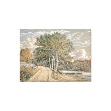 ヴィンテージランドスケー絵を描ズハーレムリバー