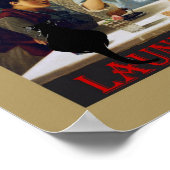 ヴィンテージランドリールームチャットノアポスター ポスター (角)