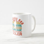 ヴィンテージランニングのパパは普通のパパのようだがクール コーヒーマグカップ (正面右)