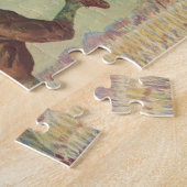 ヴィンテージランニングの学校運学書 ジグソーパズル (側面)