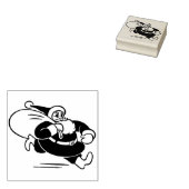 ヴィンテージランニングズサンタクロース ラバースタンプ (押印)