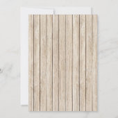 ヴィンテージランプオールドウッド秋I do BBQ招待状 招待状 (裏面)