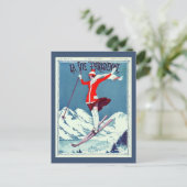 ヴィンテージラヴィパリジェンネマガジンカバー ポストカード (スタンド正面)