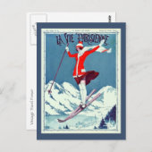 ヴィンテージラヴィパリジェンネマガジンカバー ポストカード (正面/裏面)