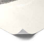 ヴィンテージラヴェンクロウブラックバードバードイラストレーション ポスター (角)