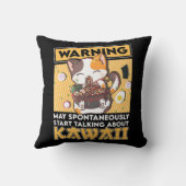 ヴィンテージラーメンかわいいアニメ日本のギフト女子 クッション (裏面)