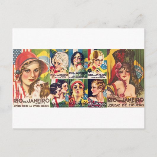 ヴィンテージリオデジャネイロコレクション ポストカード (正面)