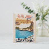 ヴィンテージリオデジャネイロブラジルレトロ旅行 ポストカード (スタンド正面)