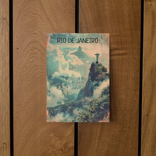 ヴィンテージリオデジャネイロ旅行イエズス像 ポストカード