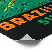 ヴィンテージリオブラジル旅行ポスター ポスター (角)