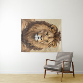 ヴィンテージリオン絵画ズ タペストリー (インサイチュ(横))