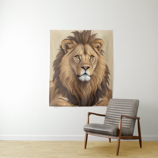 ヴィンテージリオン絵画ズ タペストリー (インサイチュ)