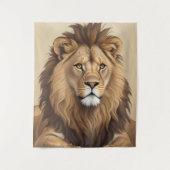 ヴィンテージリオン絵画ズ タペストリー (正面)