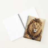 ヴィンテージリオン絵画ズ ノートブック (内部)