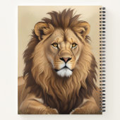 ヴィンテージリオン絵画ズ ノートブック (裏面)