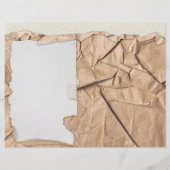 ヴィンテージリグランジップエッジスクラップブックジャーナル紙 (裏面)