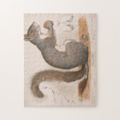 ヴィンテージリスイラストレーション ジグソーパズル (縦)