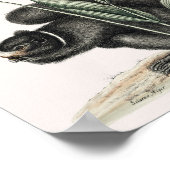 ヴィンテージリスイラストレーション ポスター (角)