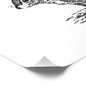 ヴィンテージリスイラストレーション- 1800年代リス フォトプリント (角)