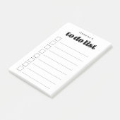 ヴィンテージリストを実行するレトロスクリプト ポストイット (アングル)