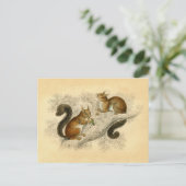 ヴィンテージリスプリント ポストカード (スタンド正面)