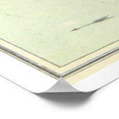 ヴィンテージリスボンポルトガルの地図(1895年) ポスター (角)