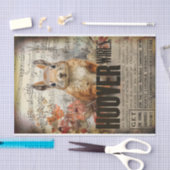 ヴィンテージリスEphemera Decompage 薄葉紙 (クラフト)