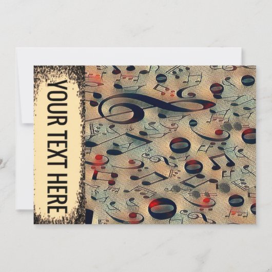 ヴィンテージリズム 招待状 (正面)