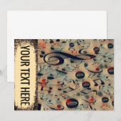 ヴィンテージリズム 招待状 (正面/裏面)