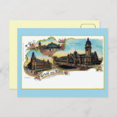 ヴィンテージリソグルエスハウスケルンオールド ポストカード (正面/裏面)