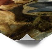 ヴィンテージリチャード・アンデルの鳥の犬ホーキング ポスター (角)