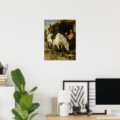 ヴィンテージリチャード・アンデル庭師の娘 ポスター (ホームオフィス)